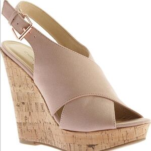 Chinese Laundry Myya Wedge Platforms - Camel